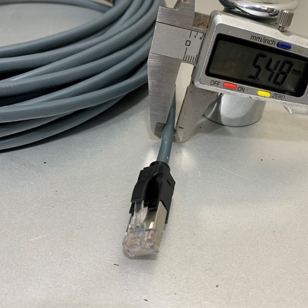 Cáp Kết Nối Serial Cable RS-232 CBL-RJ45F9-150 RJ45 8 Pin to DB9 Female Cable 15M For MOXA OPT8-M9  Communication Cable RS232