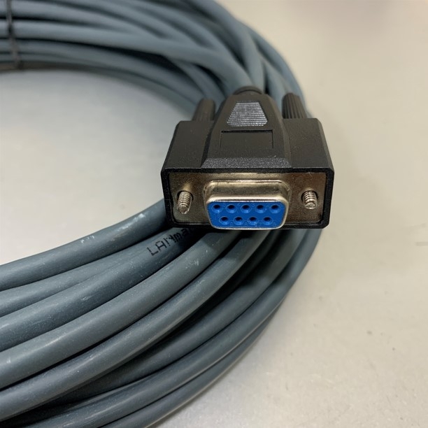 Cáp Kết Nối Serial Cable RS-232 CBL-RJ45F9-150 RJ45 8 Pin to DB9 Female Cable 15M For MOXA OPT8-M9  Communication Cable RS232