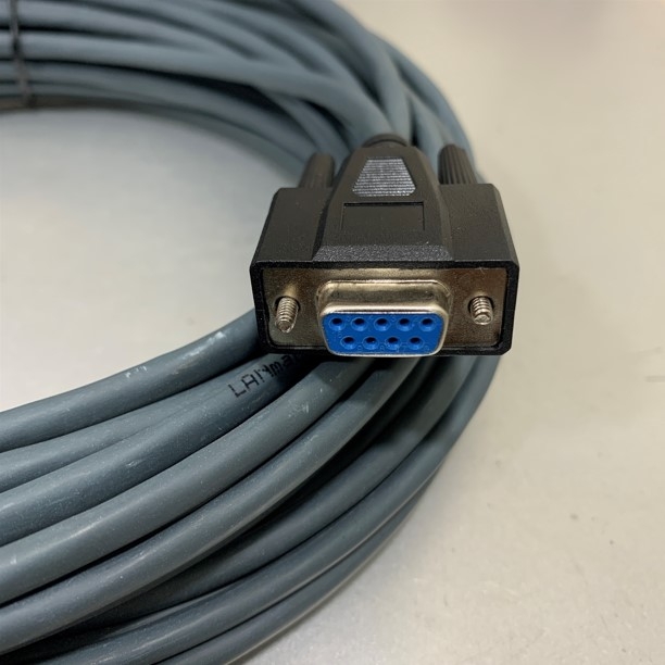 Cáp Kết Nối Serial Cable RS-232 CBL-RJ45F9-150 RJ45 8 Pin to DB9 Female Cable 15M For MOXA OPT8-M9  Communication Cable RS232