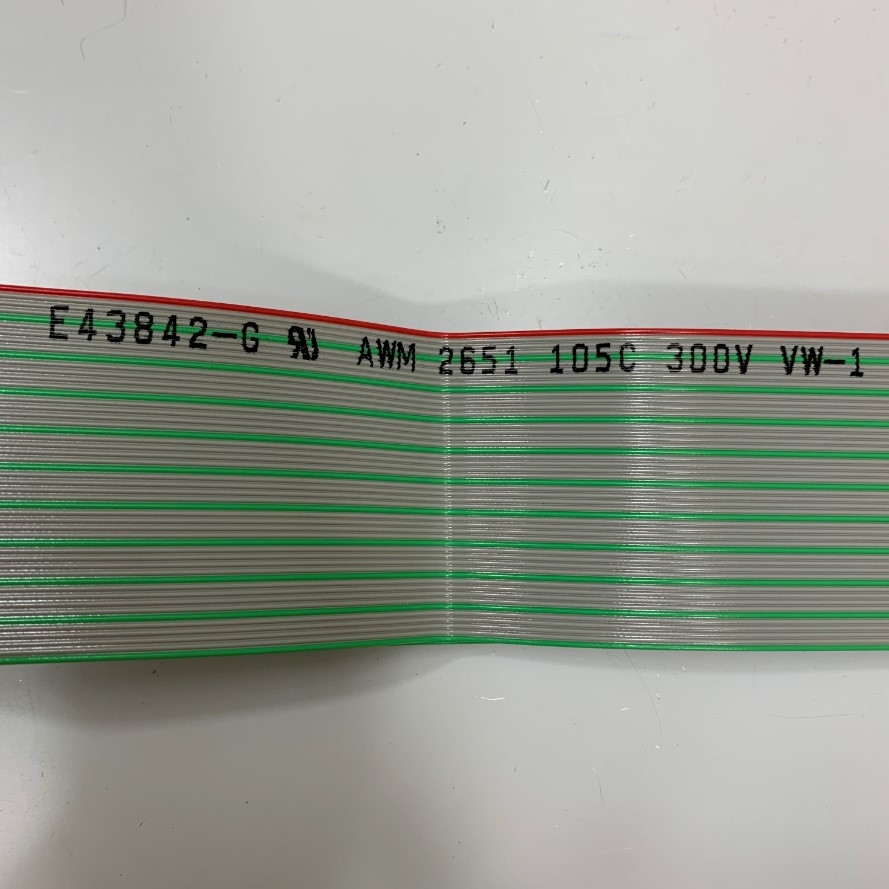 Cáp Dài 0.2M 0.65ft 50 Pin IDC FC 2*25 Pitch 2.54mm Flat Ribbon Data Rainbow Color 50 Wire x 1.27mm Cable E43842 AWM2651 105C 300V VW-1 For Fanuc CNC Machines, PLC DCS SERVO Control MOTOR POWER SUPPLY IPC ROBOT