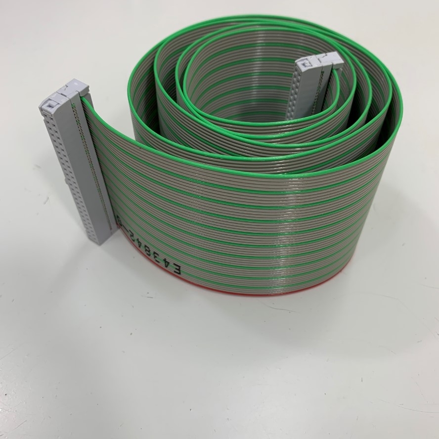 Cáp Dài 1.5M 5ft CA-5015 50 Pin IDC FC 2*25 Pitch 2.54mm Flat Ribbon Data Rainbow Color 50 Wire x 1.27mm Cable E43842 AWM2651 105C 300V VW-1 For Fanuc CNC Machines, PLC Servo Control, Digital I/O Board