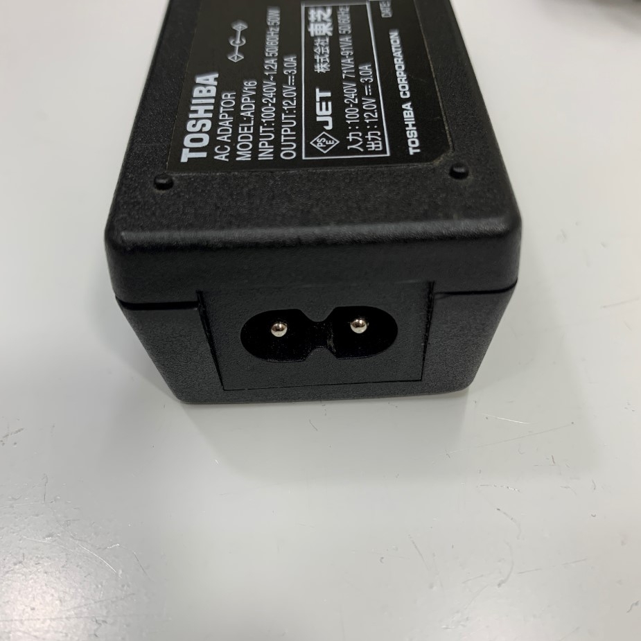 Adapter 12V 3A 50W TOSHIBA ADPV16 Connector Size 5.0mm x 3.0mm