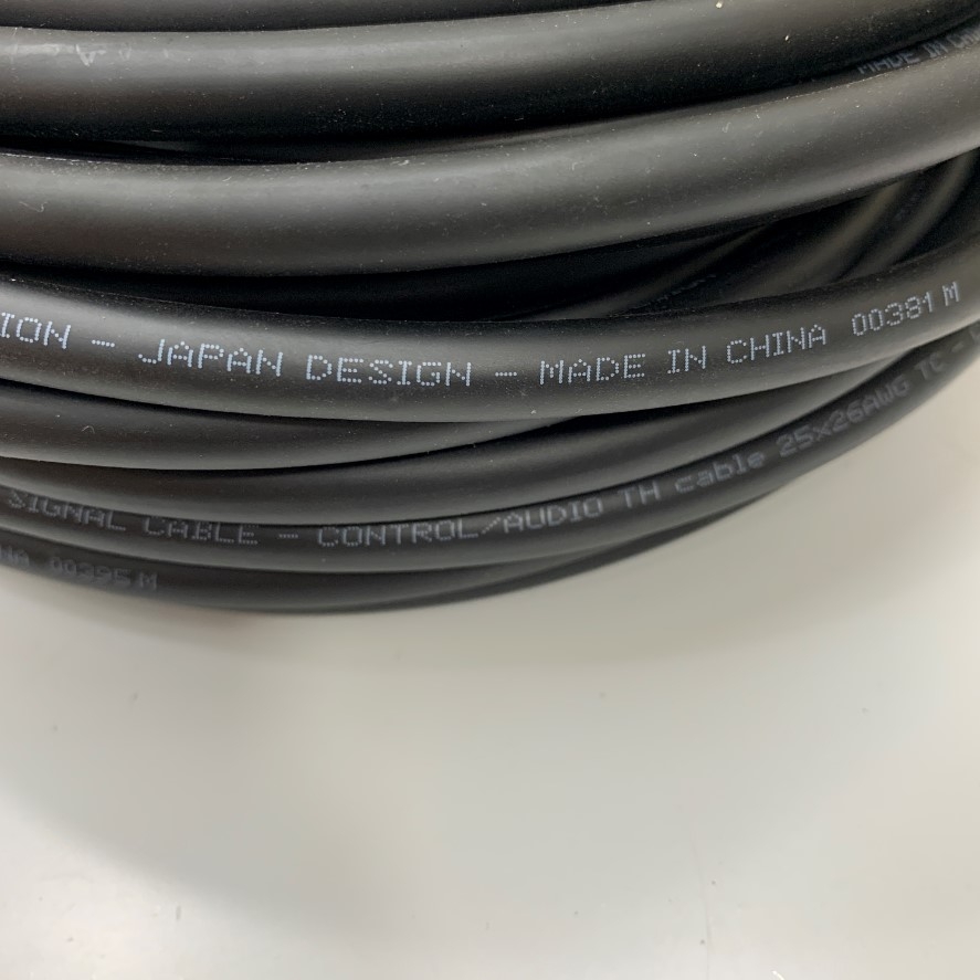 Cáp Điều Khiển Chuyển Động Dài 1M 3.3ft DESIGN 25 Core x 0.15mm² 26AWG Shielded Cable OD Ø 9.3mm For I/O Signal Servo Drive and Robot, Laser Marking Machine