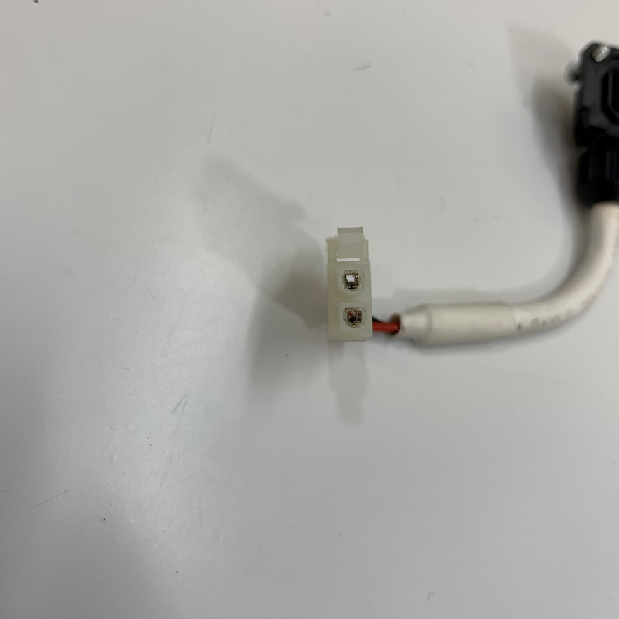 Cáp Phanh Động Cơ MR-BKS1CBL01M-A1-L Dài 10Cm Original Mitsubishi Servo Motor Connector JN4FT02SJ1 2 Pin to Molex 2 Pin Female Encoder Connector
