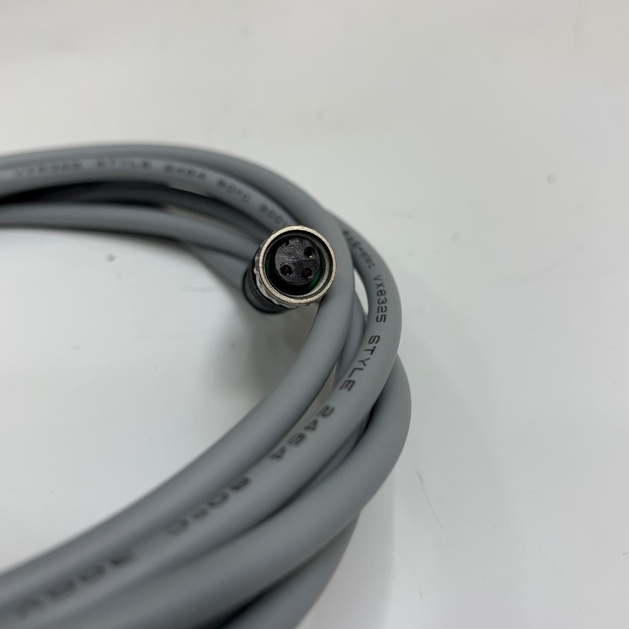 Cáp Điều Khiển FAS-Electronic M8 3 Pin A-Code Male to Female Circular Connector Sensor Dài 2.1M 7ft For Automation Sick Sensor