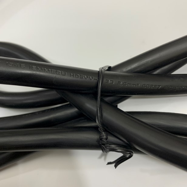 Đây Nguồn Đấu Bo Mạch Bare Wire to IEC C19 Electrical Power Cord AC DC Power Supply Extension Cable 250V 16A 14AWG 3x2.5mm² H05VV-F OD 10.5mm length 2M