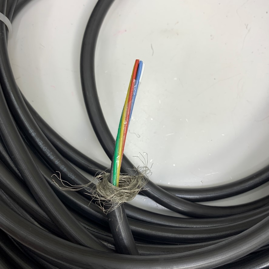 Cáp Điều Khiển 20M Multicore Nexans KQ 48 A Filotex 93 Shielded Cable 6 Core x 0.75mm² 20AWG 105°C 300V OD 8.5mm For Industrial Power and Data Cable