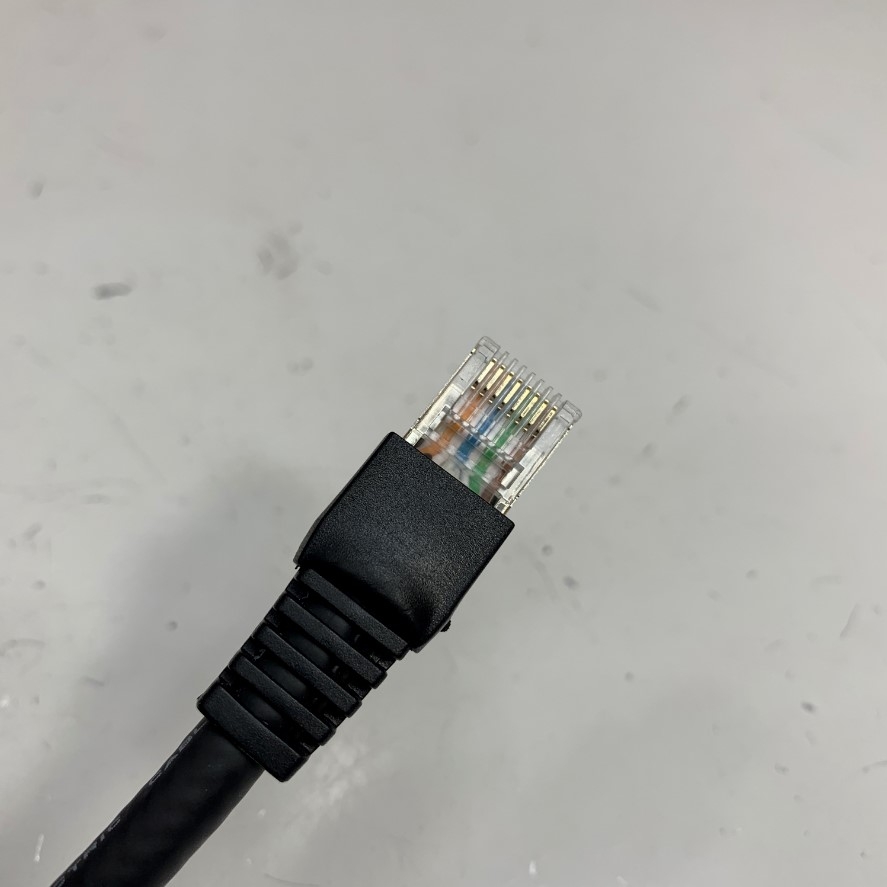 Cáp 6.5M 21ft GigE CAT6 S/STP PoE Power Ethernet RJ45 Screw Locking Cable OKI ELECTRIC 20276 80℃ 30V VW-1 For Basler Cognex CCD GigE Industrial Vision Camera
