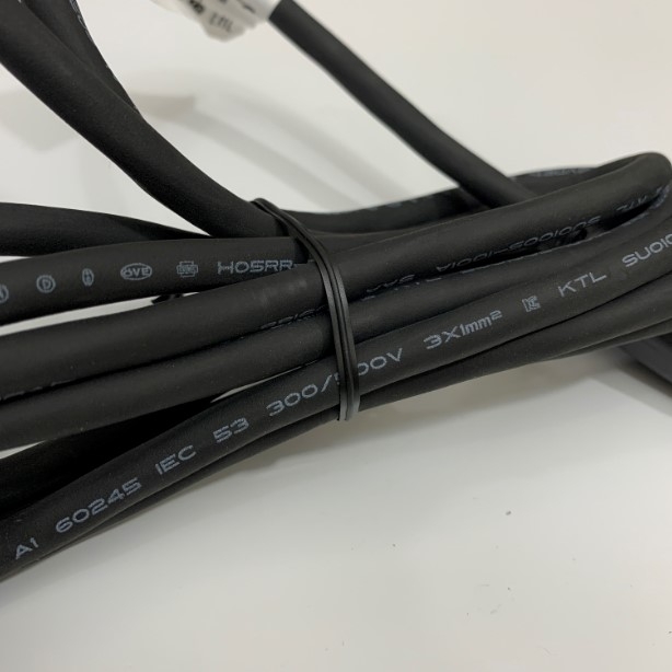 Dây Nguồn CISCO 72-0771-01 CAB-CEE77-C15-EU Schuko CEE7 to IEC C15 Power Cord 16A 10A 250V 3x1.0mm² H05VV-F Cable OD 7.5mm Length 2.5M