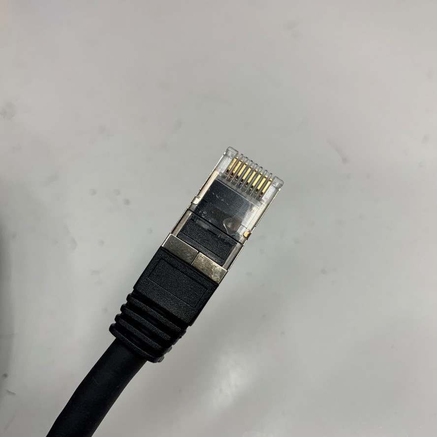 Cáp 10M 30ft GigE CAT6 S/STP PoE Power Ethernet RJ45 Screw Locking Cable Z-Flex Industrial Camera 4Px26AWG E324007 20276 80℃ 30V VW-1 For Basler Cognex CCD GigE Industrial Vision Camera