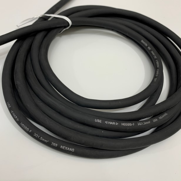 Dây Nguồn Cisco 37-1808-01 AC Power Cord European Schuko CEE 7/7 to C21 16A 250V 3x1.5mm² 16AWG H05BB-F Cable OD 9.0mm Length 4.2M For Máy Chủ Server