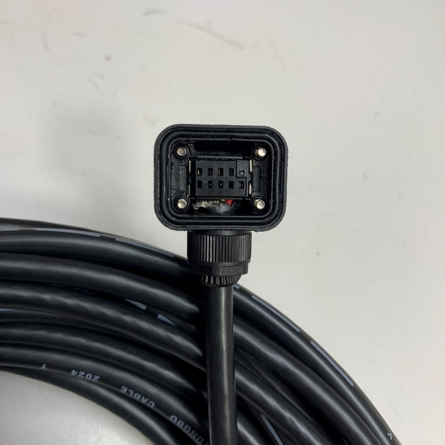 Cáp 16M 53ft MR-J3ENCBL16M-A1-H Mitsubishi Servo Motor Encoder Cable Điều Khiển Chuyển Động For Servo Motor Mitsubishi HG-KR; HG-MR; HG-KN; HF-KP; HF-MP; HF-KN Series