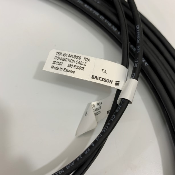 Cáp Kết Nối 5M ERICSSON TSR 491 641/5000 R2A 2 Port RJ45 CAT5E STP to 20 Pin