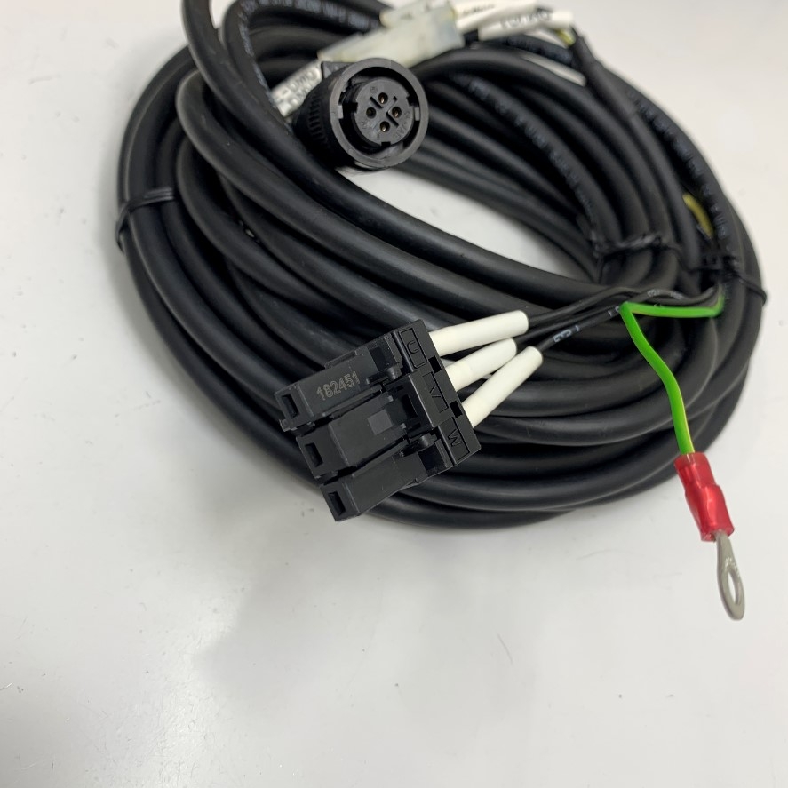 Cáp 7.5M 25ft Yaskawa JZSP-CMM60-07-E Power Servo Cable Connector JAE JN1DS04FK1 4 Pin to Molex 4 Pin For Yaskawa Servo Motor SGMCS