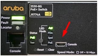 Cáp Điều Khiển Console Switch ARUBA HPE HPE - JY728A - AP-CBL-SERU Console Micro USB to RS232 DB9 Female 1.4M