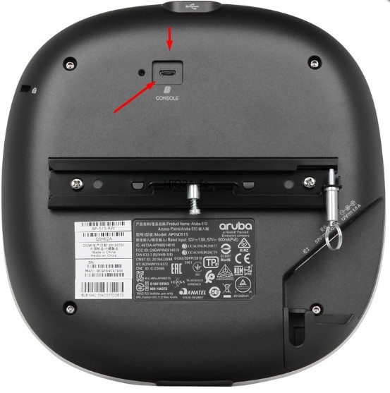 Cáp Điều Khiển Console Micro USB 5 Pin to Serial RS232 DB9 Female Cable White 1.4M For HPE Aruba Networks Access Point AP-515