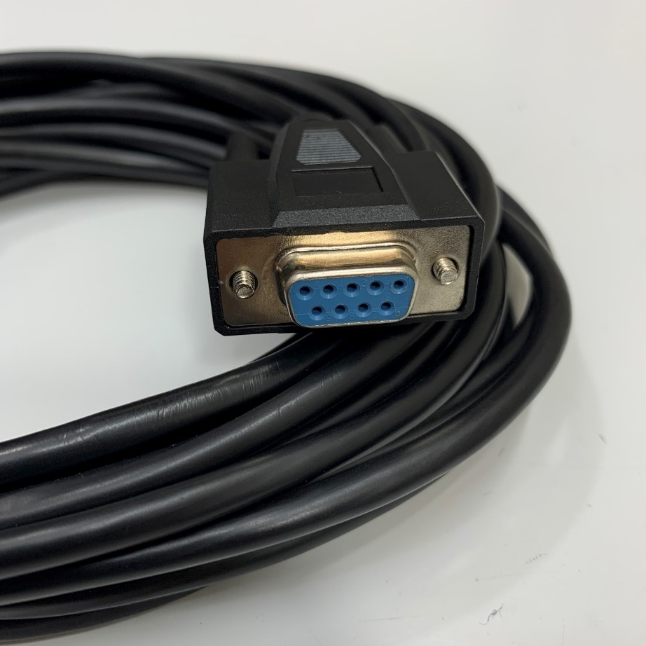 Cáp Lập Trình MT500-FX-3M 10Ft Dài 3M Cable RS-422 Mini Din 8 Pin to DB9 Female For Weinview/Weintek MT500 Series Touch Panel and PLC Mitsubishi FX2N FX1N FX0N Series