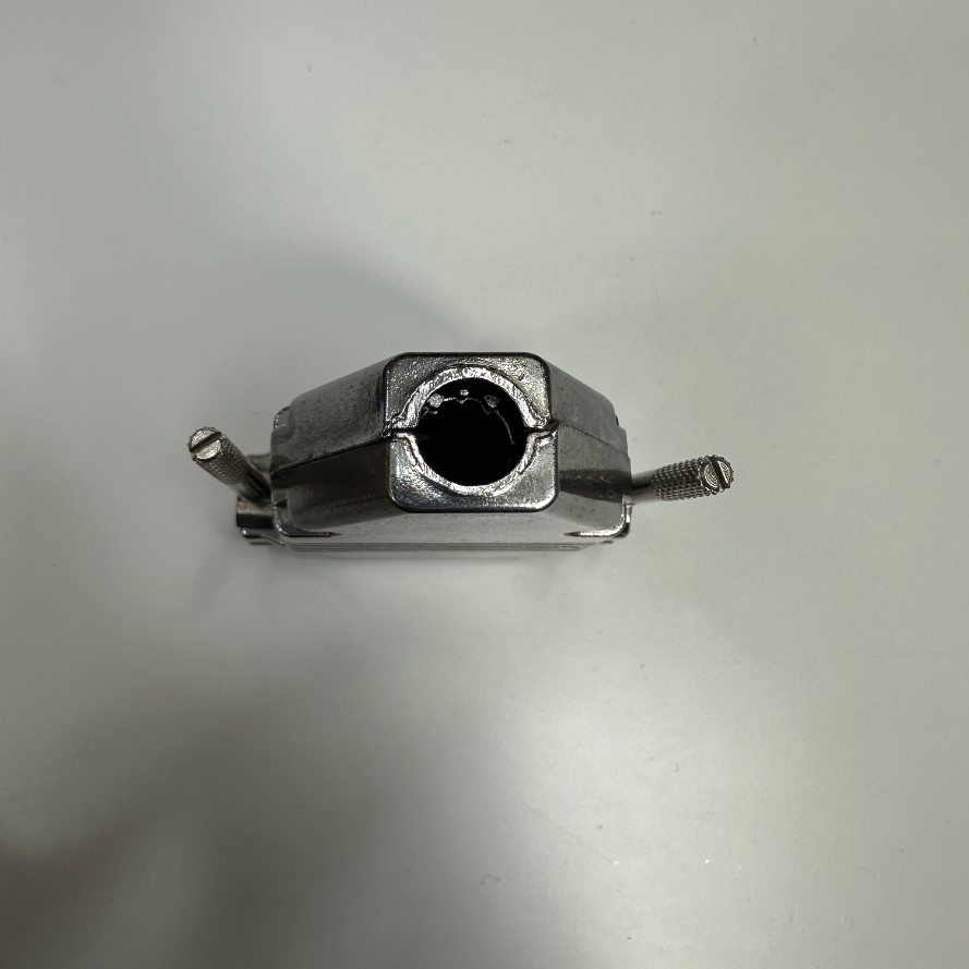 Đầu Jack D-Sub DB44 Pin Male 3-Row Cover Shell/Hood Housing Metal Fe Plated For industrial Servo Motor I/O Controller Cable