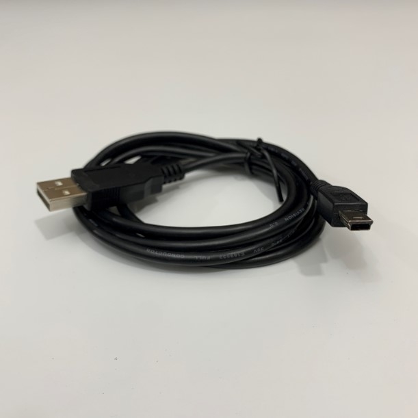 Cáp Zebra AT17010-1 USB Type A to Mini B Cable 1.3M For Máy In Mã Vạch Zebra MZ220, MZ320, QL220, QL420, QL320, RW220, RW420, iMZ220, iMZ320, ZQ630