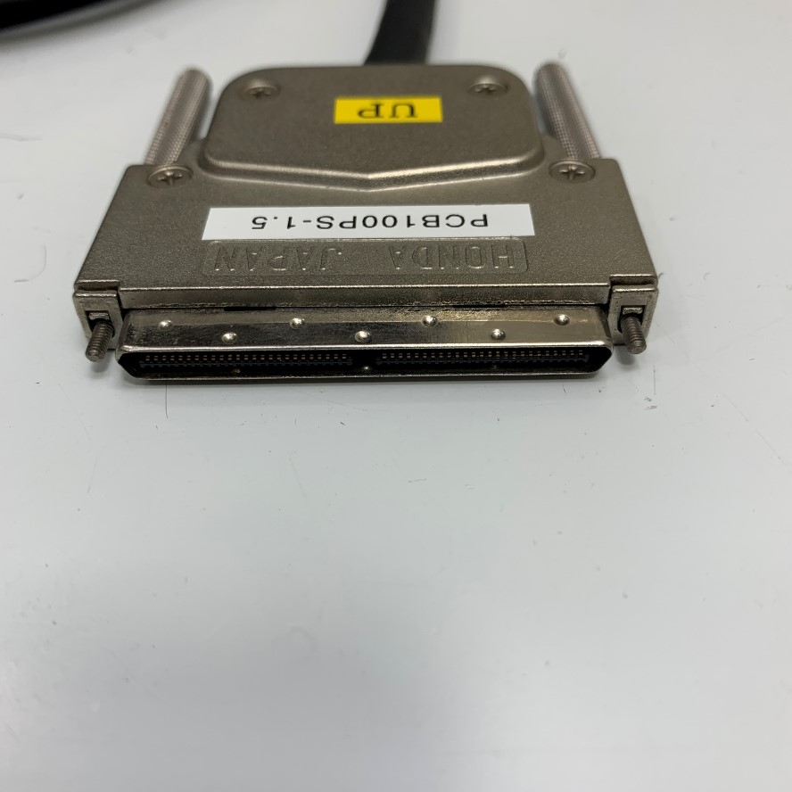 Cáp Contec HDRA 100 Pin Male to HDRA 100 Pin Male Connector Pitch 0.8mm with Screws Servo I/O Cable Dài 1.5M 5ft For Contec I/O Advantech I/O Industrial Card