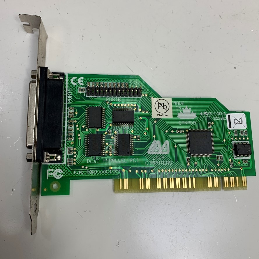 Card Công Nghiệp Lava Computers MOKO L76.1 Dual Parallel PCI 061974 XILINX Chip For Industrial PC Desktop Computer