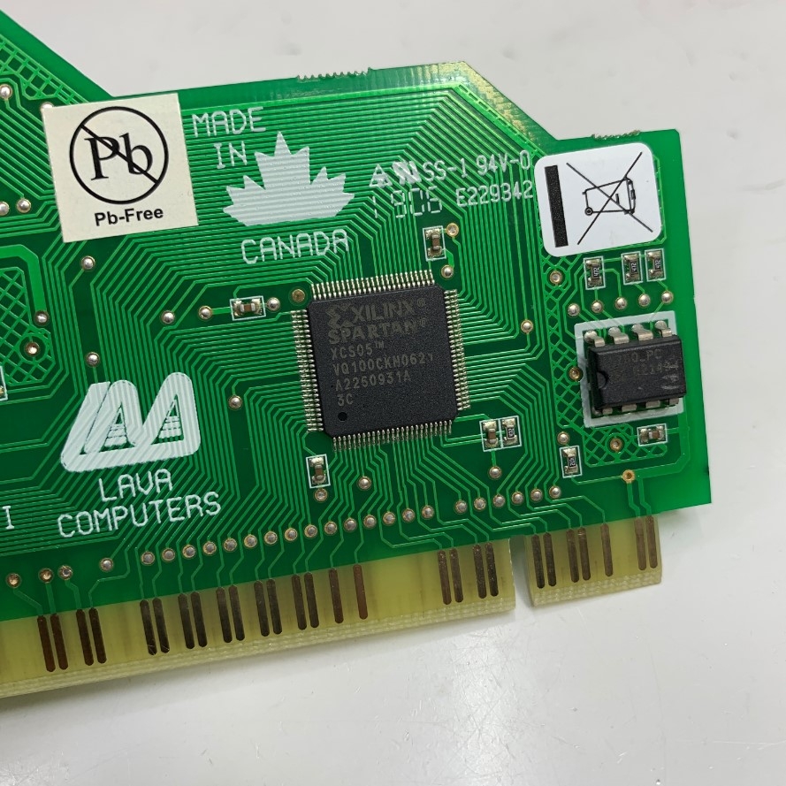 Card Công Nghiệp Lava Computers MOKO L76.1 Dual Parallel PCI 061974 XILINX Chip For Industrial PC Desktop Computer