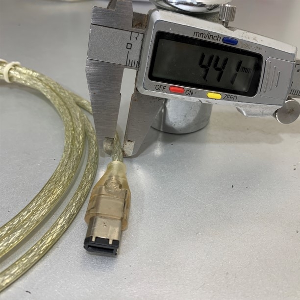 Cáp Kết Nối Firewire IEEE 1394 6 Pin to 6 Pin FireWire Camera Cable Length 1.5M