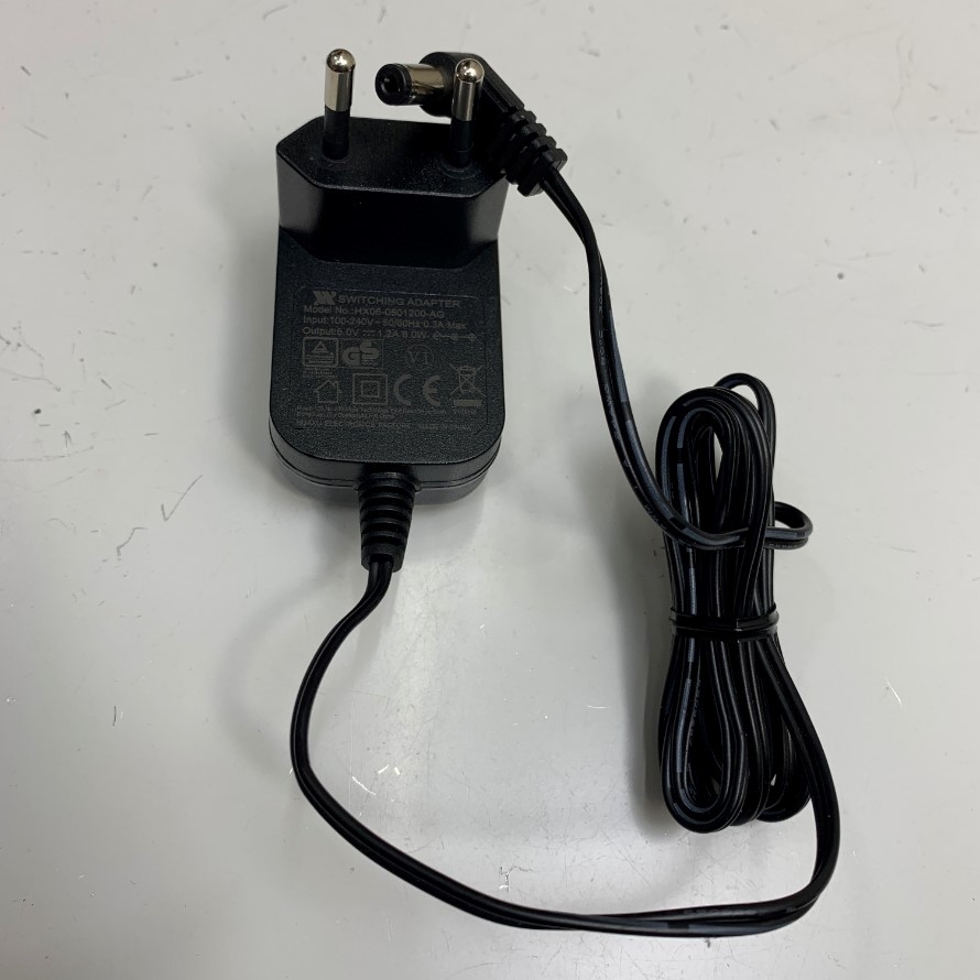 Adapter 5V 1.2A 6W HUAXU HX06-0501200-AG Connector Tip Size 5.5mm x 2.1mm For Điện thoại IP Phone Yealink, IP Phones Grandstream