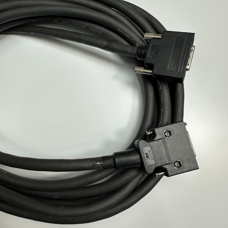 Cáp 5M 17ft Camera Link Cable MDR 26 Pin Male to Male For ELiiXA Teledyne E2V Scan Industrial Camera