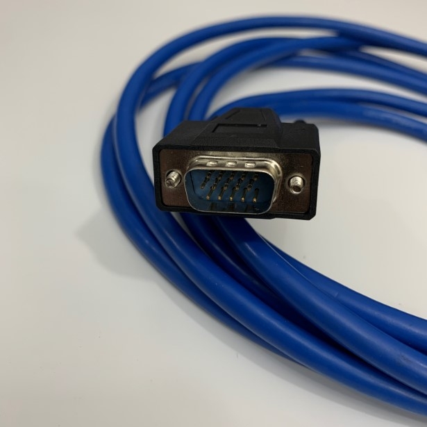 Cáp Kết Nối 3M Cable VGA 15 Pin HD-SUB Male to IDC 16 Pin 2.54mm Pitch 070431FB015S200ZU For RENESAS Programmer PG-FP5 Với FL-SW/FP6