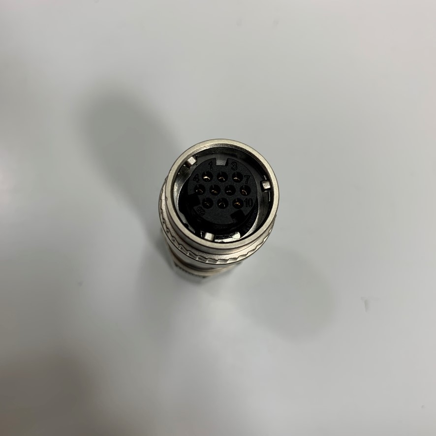 Đầu Jack CM10-SP10S-S 10 Pin Female Connector For Encoder Mitsubishi, Yaskawa Connector in China