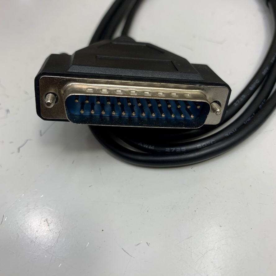 Cáp 1.4M RS232 Cable DB25 Male to DB9 Male Communication Null Modem Cable