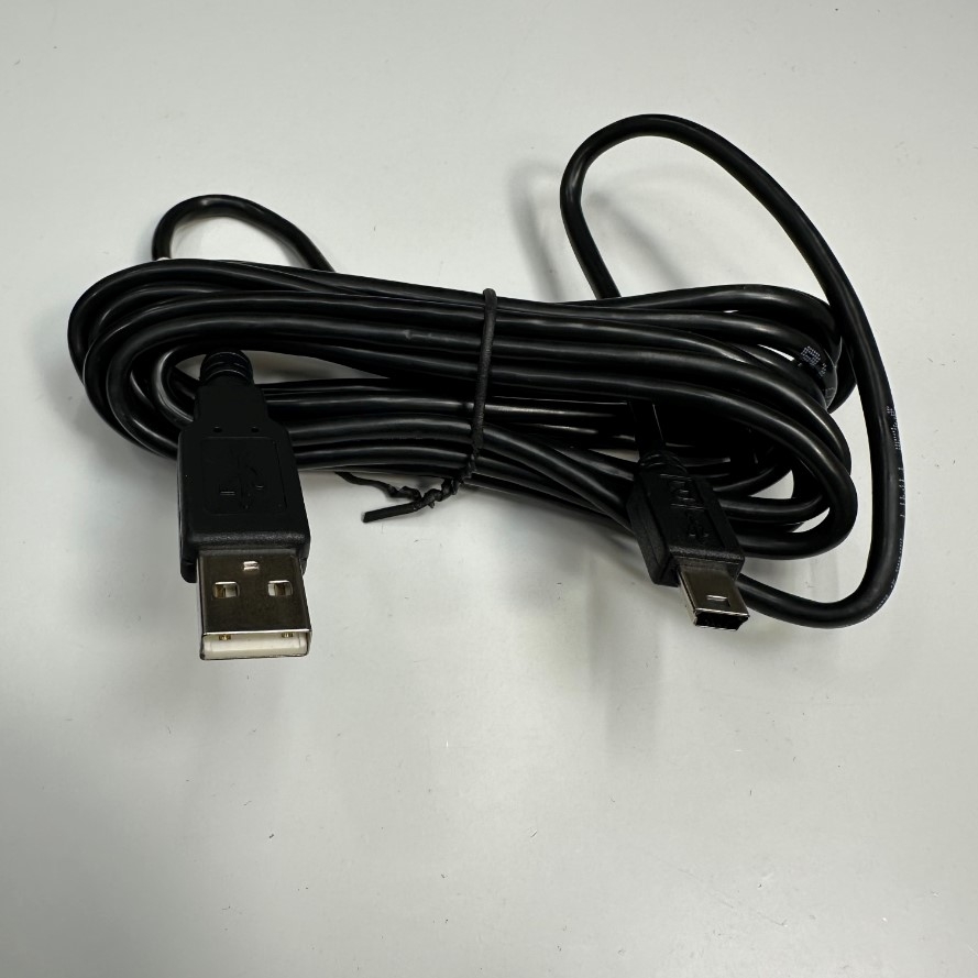 Cáp 3M 10ft OEM Thay Thế Yaskawa UWR01258 Cable Shielded USB 2.0 Type A Male to Mini USB B 5 Pin Male For Yaskawa Drives with PC Computer Communication