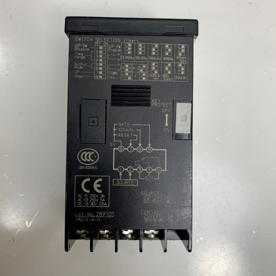 Đồng Hồ Timer H5CX Series Omron Industrial Automation Hàng Original Theo Thiết Bị Đã Qua Sử Dụng Omron H5CX-A-N
