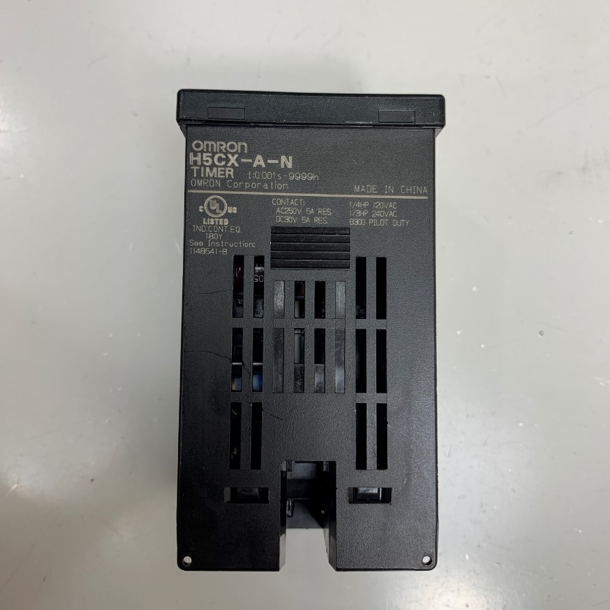 Đồng Hồ Timer H5CX Series Omron Industrial Automation Hàng Original Theo Thiết Bị Đã Qua Sử Dụng Omron H5CX-A-N