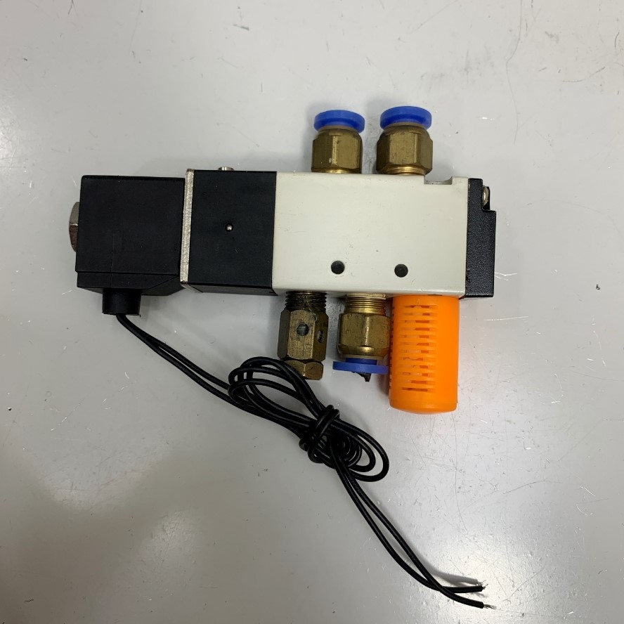 Van Điện Từ Khí Nén AIRTAC 4V110-06 Hàng Original Theo Thiết Bị Đã Qua Sử Dụng in Taiwan