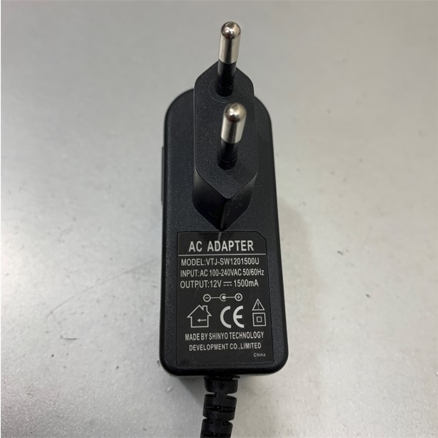 Adapter 12V 1.5A VTJ-SW1201500U Connector Size 5.5mm x 2.1mm