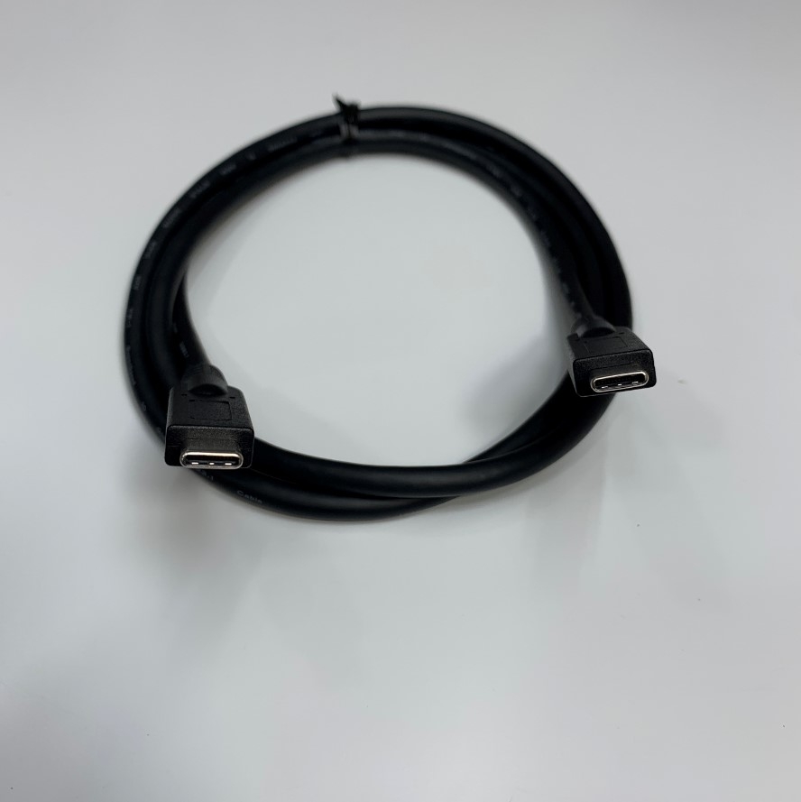 Cáp 1M 3.3ft USB 3.1 Gen 2 Type-C to Type-C Data Transfer 60W 10Gbit/s 8K60HZ Cable JEM E229586 AWM STYLE 20278 80°C 30V VW-1 Shielded