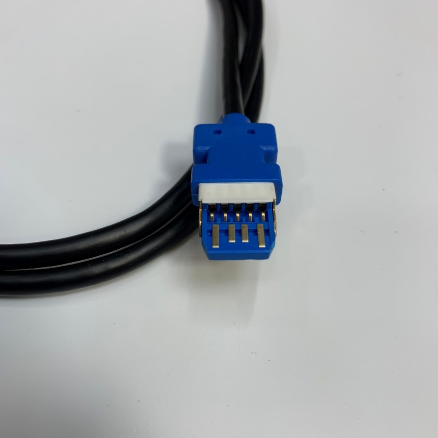 Cáp 1M 3.3ft USB 3.0 Type A Male to Type B Male Cable Black Data Transfer 5Gbit/s Cable E328232 AWM STYLE 20276 80°C 30V VW-1 Shielded