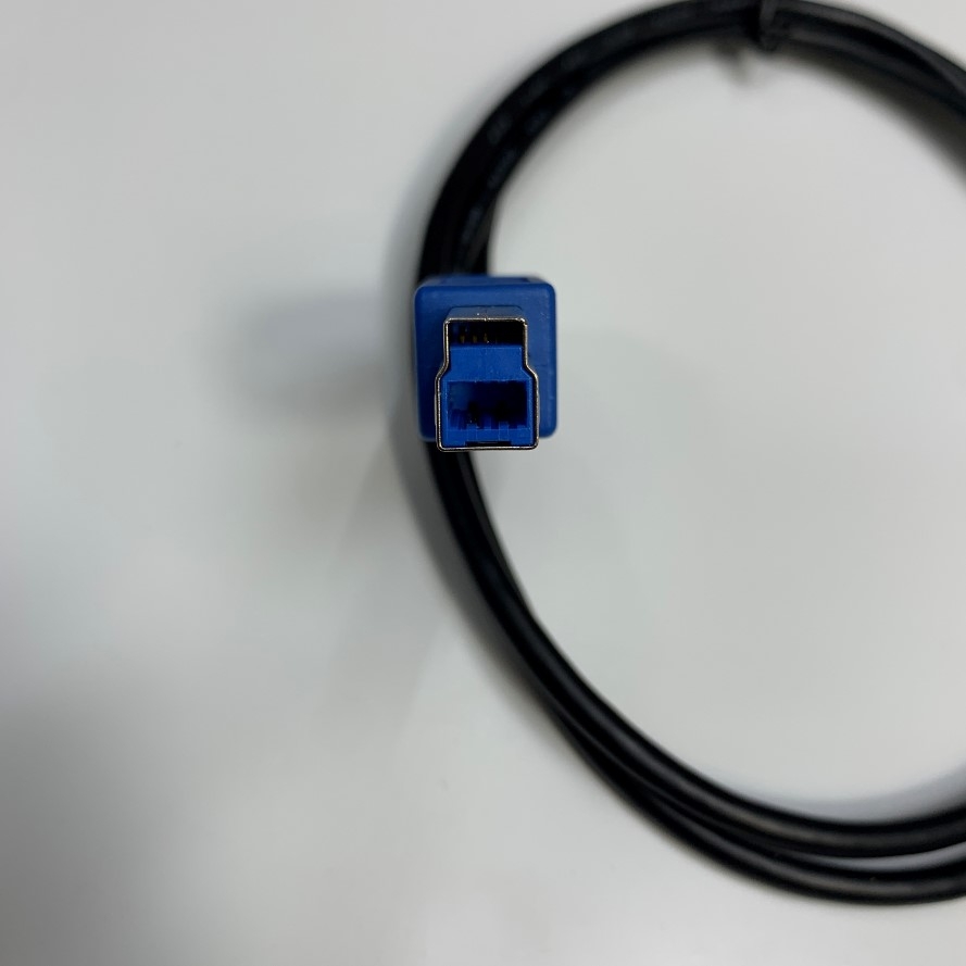 Cáp 1M 3.3ft USB 3.0 Type A Male to Type B Male Cable Black Data Transfer 5Gbit/s Cable E328232 AWM STYLE 20276 80°C 30V VW-1 Shielded