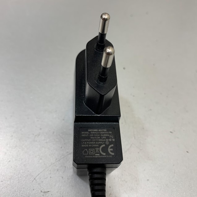 Adapter 12V 0.5A S06A23-120A050-PB Connector Size 5.5mm x 2.1mm