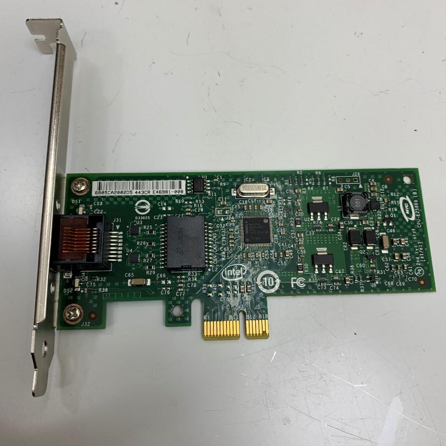 Card Mạng Intel 1Gbps Port RJ45 Ethernet Network Adapter PCI Express Chipset Intel® WG82574L Gigabit Ethernet For Basler GigE Cameras, Industrial PC, Desktop Computer GigE Interface