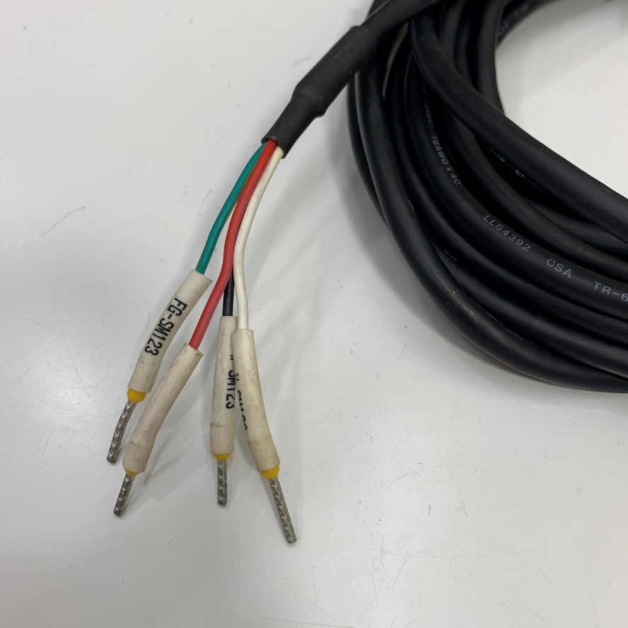 Cáp Original AEX-PWS1CBL5M-A1-L SHIN HWA Dài 5M 17ft Cable E97577 18AWGX4C LL87299 80°C 300V