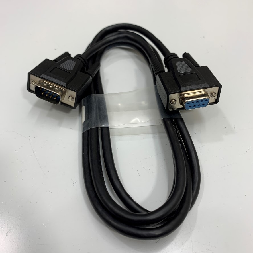 Cáp Điều Khiển Dài 1.8M 6ft Communication RS232 Serial DB9 Male to Female For PLC Omron CP1L Sysmac Controller witch Computer