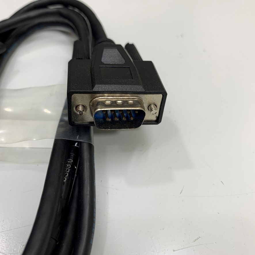 Cáp RS-232C Serial DB9 Male to Male Dài 1.8M 6ft Shielded Cable For Cân Điện Tử CAS XE-600HR, CAS XE Series Industrial Weiching Machine and Thermal Receipt Pinter POS-5870 Interface RS232