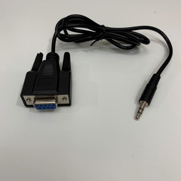 Cáp Kết Nối DB9 Female to 3.5mm Serial 3 Lever Cable Dài 1M For RS232 Interface Data Download Máy Đo Nhiệt Và Mức Ồn Âm Thanh Trong Công Nghiệp Với Máy Tính