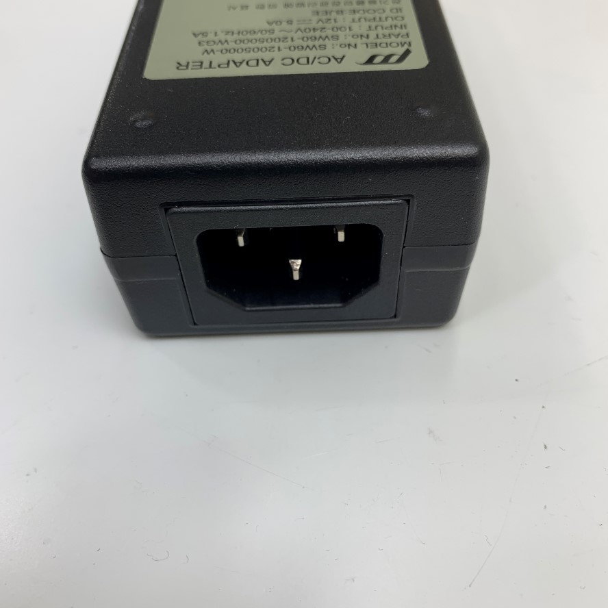 Adapter 12V 5A 60W Power-Tek SW60-12005000-W Connector Tip Size 5.5mm x 2.5mm For Thiết Bị Lưu Trữ QNAP TS-253A-8GXN3002T, Máy Tính Công Nghiệp Scada Computer, Industrial PC
