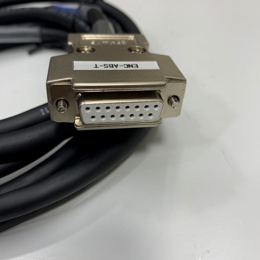 Cáp Original SAMWON FA SLE-MC15T-L03-D Dài 3M 10ft Cable SM-10P 1394 to D-SUB 15 Pin BD15 Plug Female Cable ILSAN E211405 24AWG 7Pr x 0.25Q 80°C 300V VW-1
