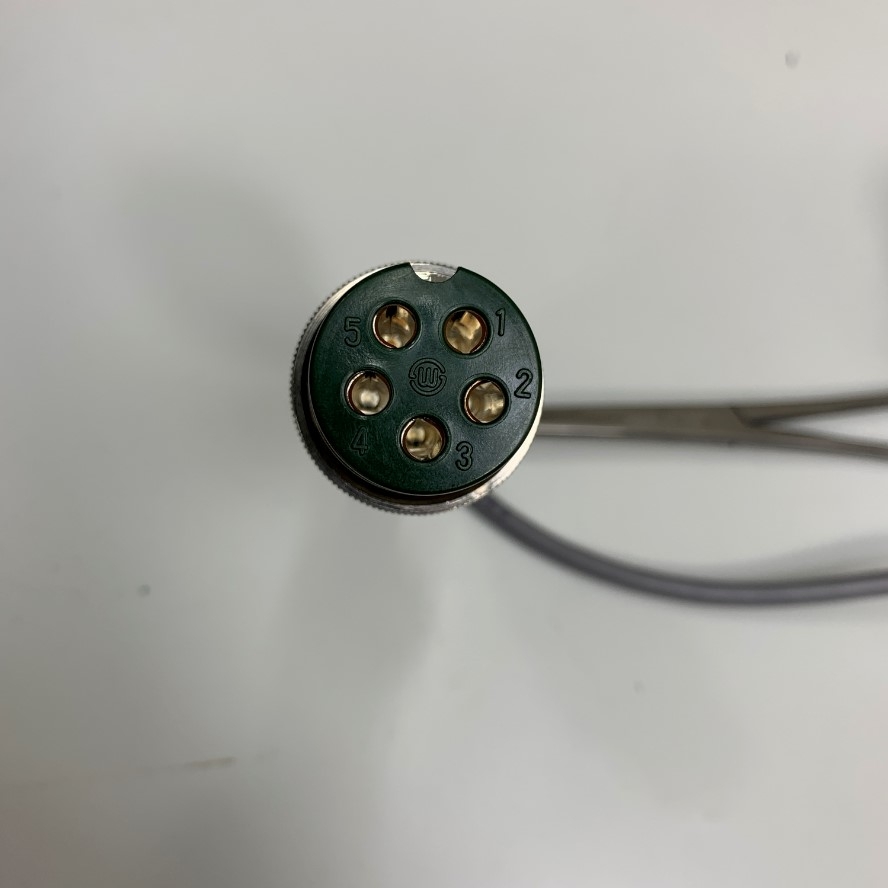 Cáp 15M 50ft Cable Connector GX25 5 Pin Male to Female Circular Straight Plug Aviation