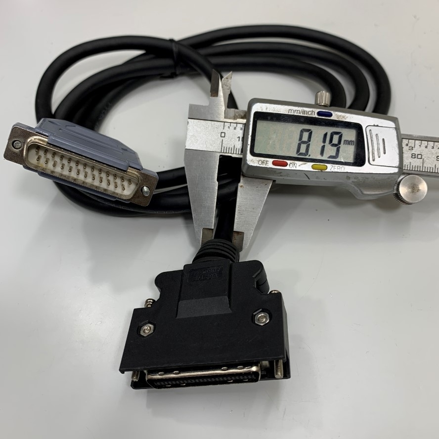 Cáp Original DB25 Male to MDR 50 Pin Male Dài 1.6M 5.3ft Cable 8x2x0.14mm² 26AWG 300V For CNC Servo Motor Encoder Cable